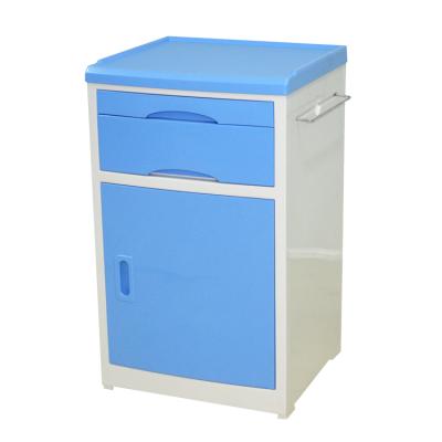 China Easy clean factory direct multifunctional medical bed, ABS bedside table for sale