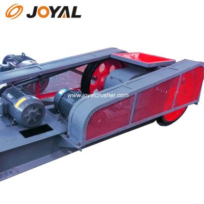 China Low Quarry Joyal Hydraulic Double Roller Crusher Price for sale