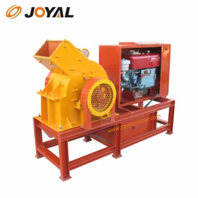 China JOYAL Low Cost Small Mining Crusher Machine , Diesel Engine Rock Crusher for sale