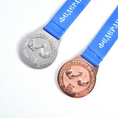 China High quality high glosszinc painting process alloy bodybuilding competition metal medal 3D sport from Europe commemorate race medal for sale