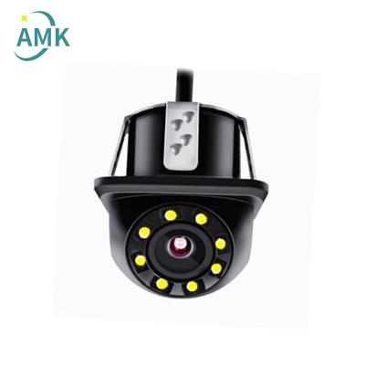 China Small Waterproof Universal 8 LED HD Starlight Night Vision Straw Hat Car Rear Camera Megapixel AHD Camera For Sensor Parking System for sale