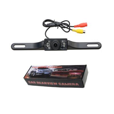 China Factory direct auto rear view camera reverse night version car camera 7 LED lights rear view camera backup camera for parking system for sale