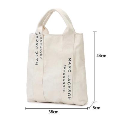 China Custom Printing Bag 100% Cotton Canvas Handbag Eco-Friendly/Lightweight/Cheap Custom LOGO Custom Organic Handbags for sale