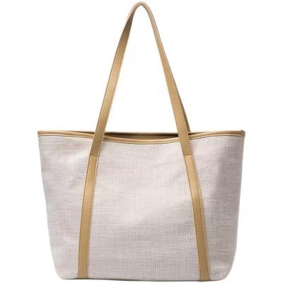 China 100% eco-friendly/light/cheap no moq reusable custom cotton tote canvas handheld leather shopping bags bag for sale