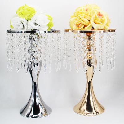 China Luxury Simple Brass Candle Holders Wedding /Dinning Stainless Steel Glass Hurricane Candle Holder Manufacturers for sale