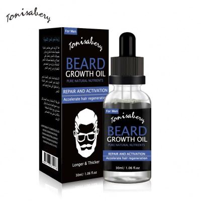 China Beard Grow Moisturizes Skin 1 oz. Factory Price Wholesale Organic Vegan Beard Oil Best For Growth Private Label Men's Beard Growth Oil for sale