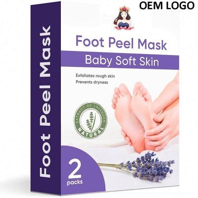 China Foot Peeling Away Calluses and Dead Epithelial Cell Supplier New Products Improve Cream Rough Sheet Intensive Healing Foot Mask for sale