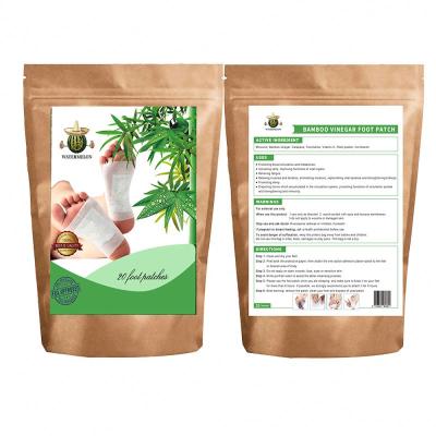 China Remove Sugar Decreasing Foot Patch 100 Natural Foot Cleansing Anti Toxin Dehumidifying Blood And Relaxing Body Patch for sale