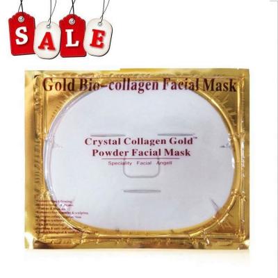 China Wholesale Organic Beauty Cosmetics Crystal Beauty 24K Gold Collagen Nourishing Gold Face Mask for sale