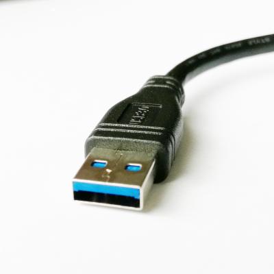 China USB 3.1 Type C Male to Type a USB 3.0 Male Cable 3.3 FT Nylon Braided, USB C Reversible D for sale