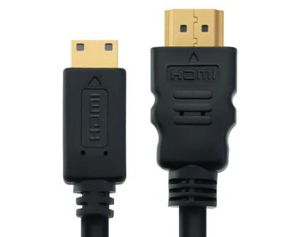 China High speed HDMI Male to DP  Male 3D 1080p HD PVC jacket Round Cable - Gold flash for computer, Digital TV,DVD, devices for sale