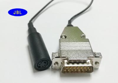 China DB 15P to DIN 6P cable , cable assembly , monitor cable , for industrial cable for sale