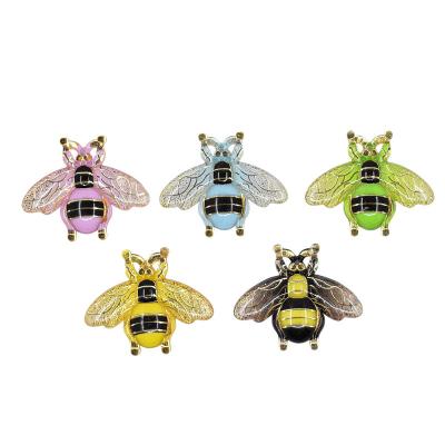 China High Quality DIY Realistic Resin Accessories Girl Heart Gradient Color Wings Bee Drip Glue Phone Case Patch Earring Pendant Headring for sale