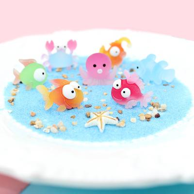 China Factory Price DIY Realistic Miniature Ocean Resin Tropical Fish Props Stick Phone Case Beauty Materials Children's Hairpin Material for sale