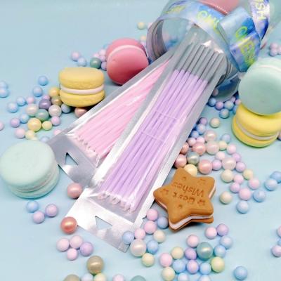 China Best Quality Popular Promotional Love Anniversary Long Thin Spiral Birthday Candles for sale