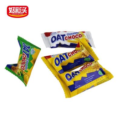 China Hot Selling High Quality Bar Shape Oatmeal Chocolate Candy, White Chocolate Candy Sugar, Cheap Chocolate Candy Bar for sale