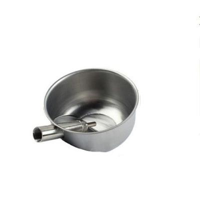 China Pig Farm Equipment Oval Pig Farm Equipment Piglet Drinking Water Bowl Stainless Steel for sale