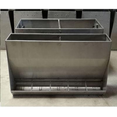 China Save Feed And Durable Pig Farm Used Feeder Hog Feeder With Durable Side Stainless Steel for sale