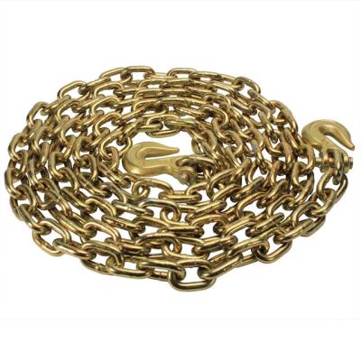 China Transmission Short NACM1990 G70 Transport Binding Chain Gold Chain Welded Chromate Steel /Chaine de Transport for sale