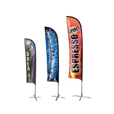 China Others Custom Advertising Flying Beach Flags Activities Banners Teardrop Flag Feather Flag Banners for sale