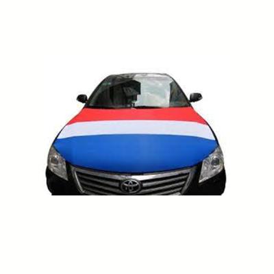 China Promotion And Eco-Friendly Type Advertising Car Motor Hood Cover Word Cup Team Flag Car Hood Cover for sale