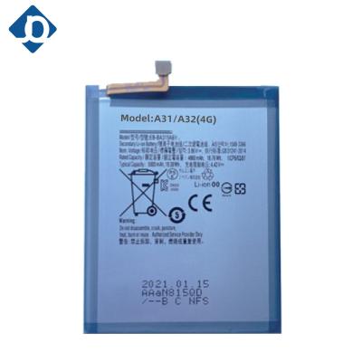 China Wholesale A31 OEM Battery 4860 Lithium Ion Mobile Phone For Samsung A31 Mobile Phone Battery Replacement for sale