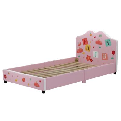 China 2020 Modern New Design Pink Princess Bed Modern Children Bed For Kids Children for sale