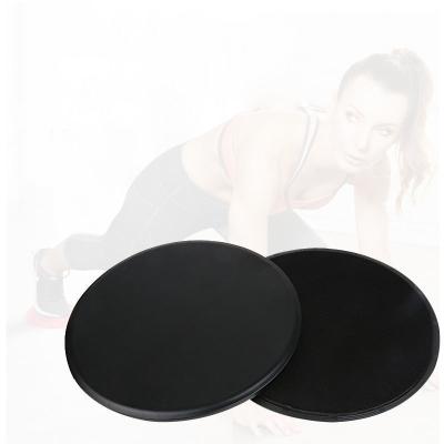 China Custom Hot 2pcs High Quality Support Set Disc Slider Fitness Plate Gliding Exercise Gliding Plate For Yoga Fitness for sale