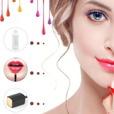 China Cosmetic Square Lip Gloss Tubes Gold Clear Lip Gloss Wand Tubes Candy Shaped Lip Gloss Tubes for sale