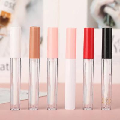 China 2022 New Model Lip Gloss Tubes Custom Squeeze Tube Cosmetic Fancy Lip Gloss With Logo Lip Gloss Bottle Packaging Lip Gloss Squeeze Tube for sale