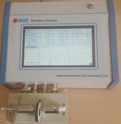 China High Accuracy 1mhz Ultrasonic Transducer Impedance Analyzer Testing Ceramics for sale