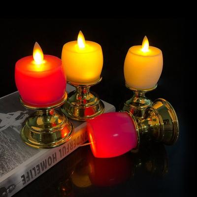 China European Birthdays Factory Wholesale Style Candle Holders Apple Shape Candle Holder For Wedding Home Decor for sale