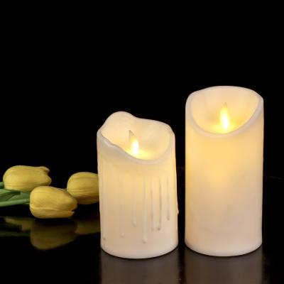 China Eco-friendly Hot Selling Smokeless Led Candle Wick Electronic Flameless Candle For Home Decor Wedding Birthday Candles for sale