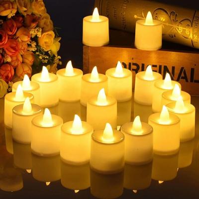 China Creative Electronic Candle Smokeless Tealight Valentine's Day Gift Wedding Birthday Decoration LED Candle Light for sale