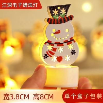 China String Home Decoration LED Lights New Year of Santa Claus Home Christmas Ornaments Gifts Christmas Table Lighting Decoration for sale