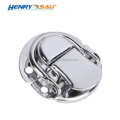 China Mini Round Style Case Hardware Accessories Flight Case Latch Hook Metal Suction Bolt Toggle Hook for Briefcase Trolley Case for sale