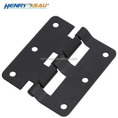 China Supporting And Connecting Special Black Middle Finish Take Off Hinge Take-off Removable Hinge For Flight Case Cabinet Case Box Aluminum Hardware Hinge for sale