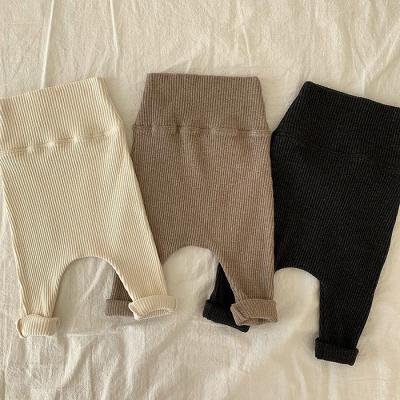 China Breathable Causal Gaiters Wholesale Causal Wear Factory Cloth Ribbed Baby Pants Soft Gaiters Winter Bulk Order for sale