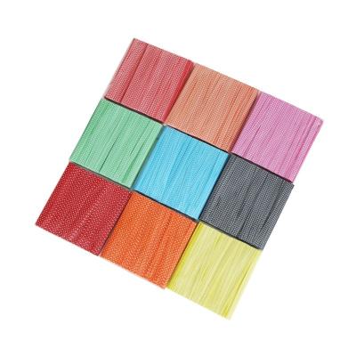 China Moisture Proof China Manufacturers reusable 4 inches plastic twist tie for bread Packing bags Custom logo for sale