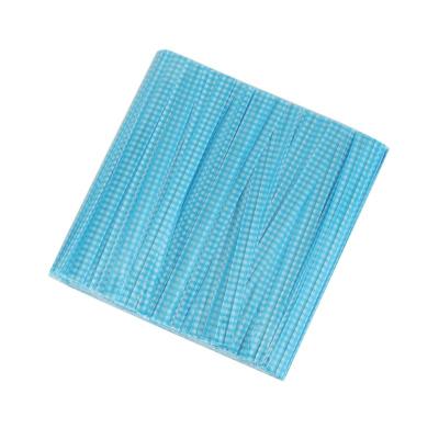 China Moisture Proof China Manufacturers export reusable sky blue plastic coated twist tie/ bread bag twist tie for sale