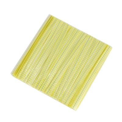 China Moisture Proof Colorful plastic Paper pet twist tie tool give flexibility Spool plastic twist ties used for packing bags for sale