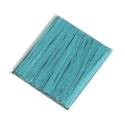 China Moisture Proof Colorful snowflakes blue  laser twist tie/metallic twist ties in spool for TD-E twist ties machine for sale