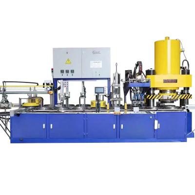 China Automation Double-pressure Head Automatic Industrial Customized Resin Grinding Wheel Forming Machine for sale