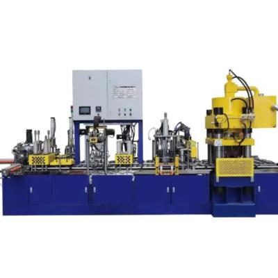 China High  efficiency shengwo machinery 107-125 specification automatic resin grinding wheel sheet forming machine for sale