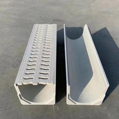 China High Quality Linear U Shaped Rain Channel Drainage Gutters Modern Drainage Ditch for sale