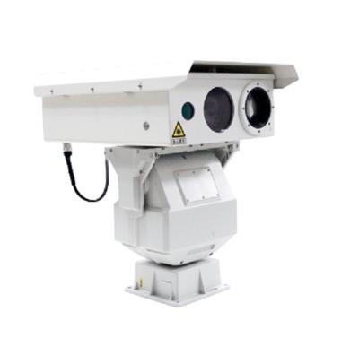 China Waterproof / Weatherproof Ultra Long Range Night Vision HD IP CCTV PTZ Laser Camera For Frontier Defense for sale