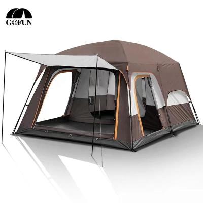 China Camouflage/Field Large Game 5 Person Double Layer Tent Outdoor Family Tent Waterproof Camping Tent On Sale,tents camping outdoor and camping tent for sale