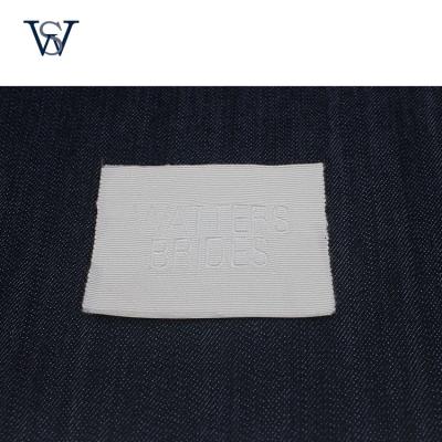 China Viable Wholesale Manufacturer Brand Custom Embroidery Label Apparel Label For Garment for sale