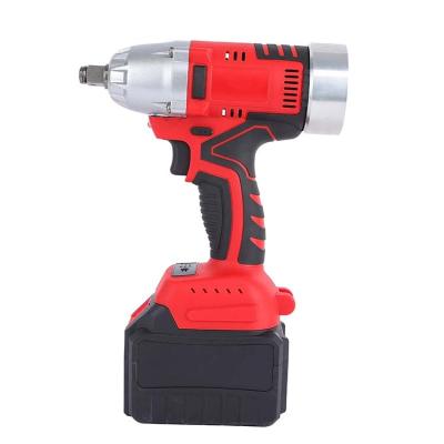 China High Torque Rechargeable Brushless Digital Electric Cordless 21v Impact Wrench 1/4