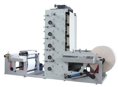 China 650 / 850-P Wide Tower Type Paper Flexo Printing Machine 1 - 5 Colors Optional for sale